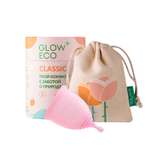 Менструальная чаша GLOW CARE Сlassic с мешочком размер S (18 мл)