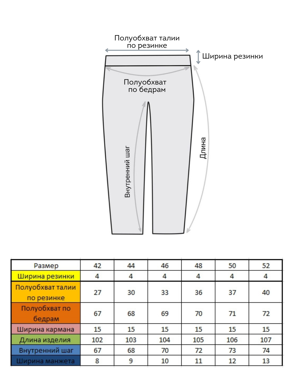 Брюки Katlen БРЖ-Брюки-006/Индиго - фото 15