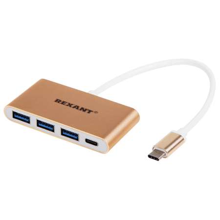 Разветвитель REXANT USB Type-C на 4 порта