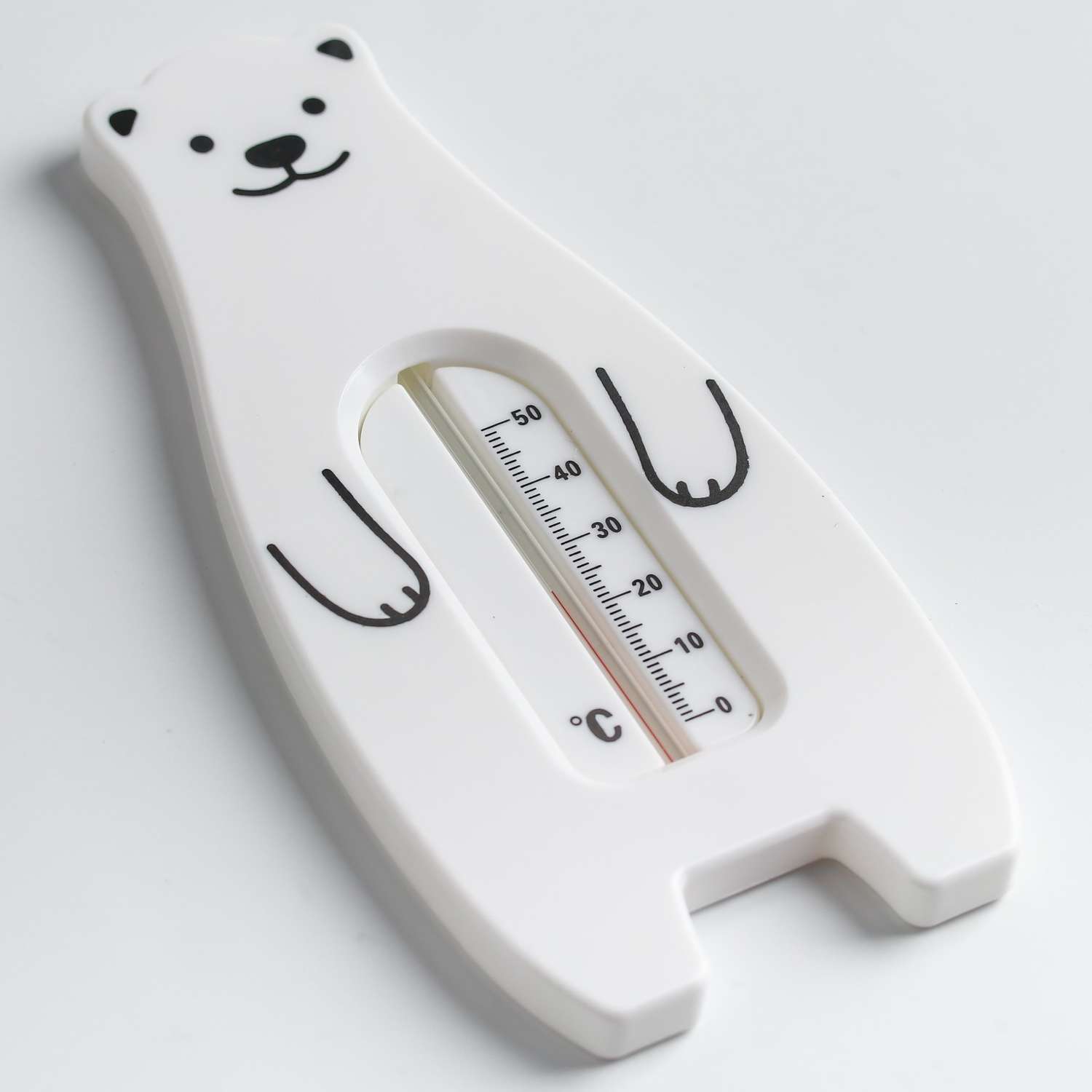Термометр Крошка Я «Мишка» цвет белый - фото 3
