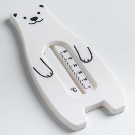 Термометр Крошка Я «Мишка» цвет белый