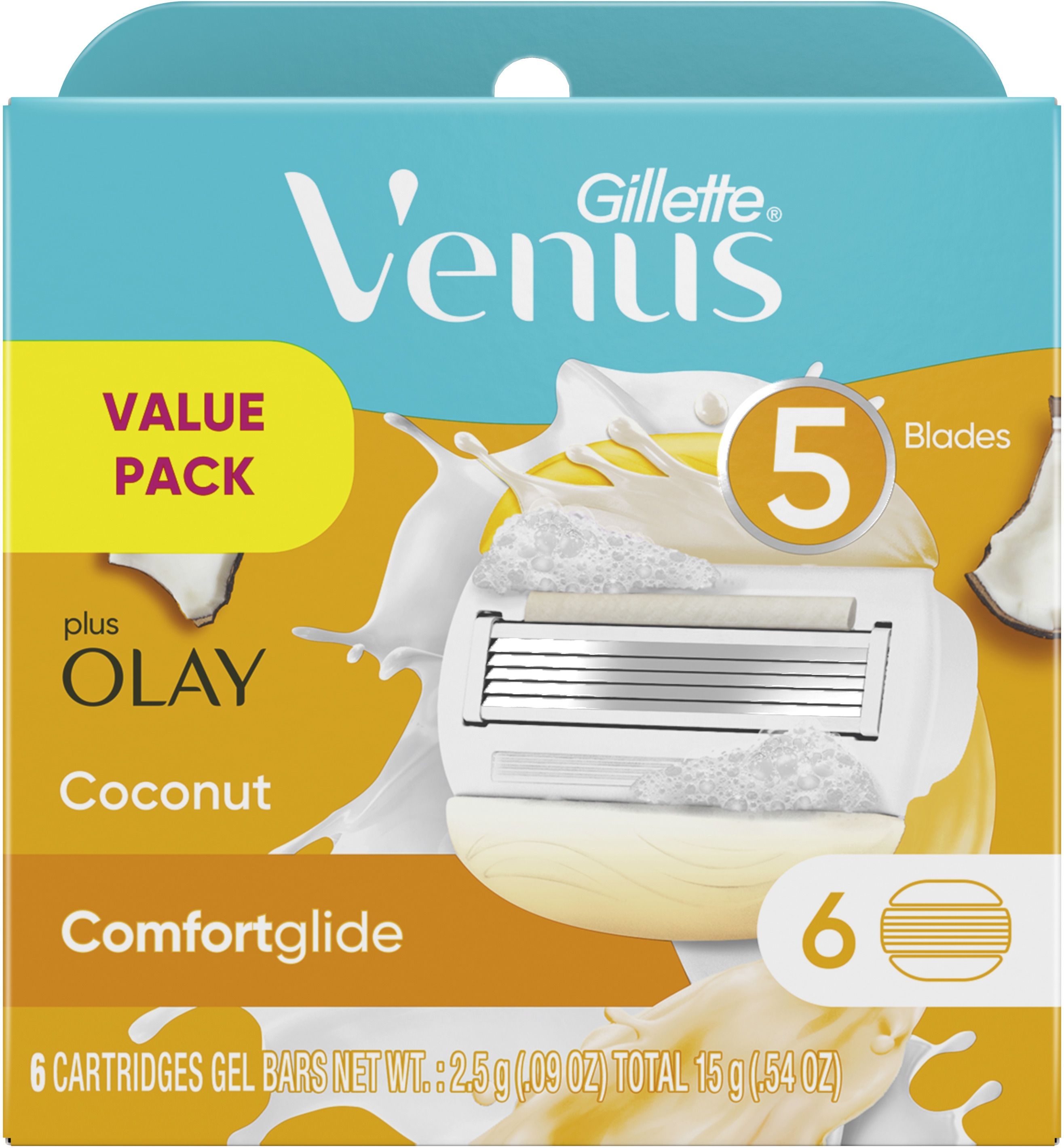 Сменные кассеты Venus OLAY-6 - фото 1