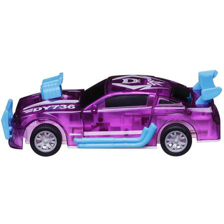 Автомобиль Abtoys фиолетовый