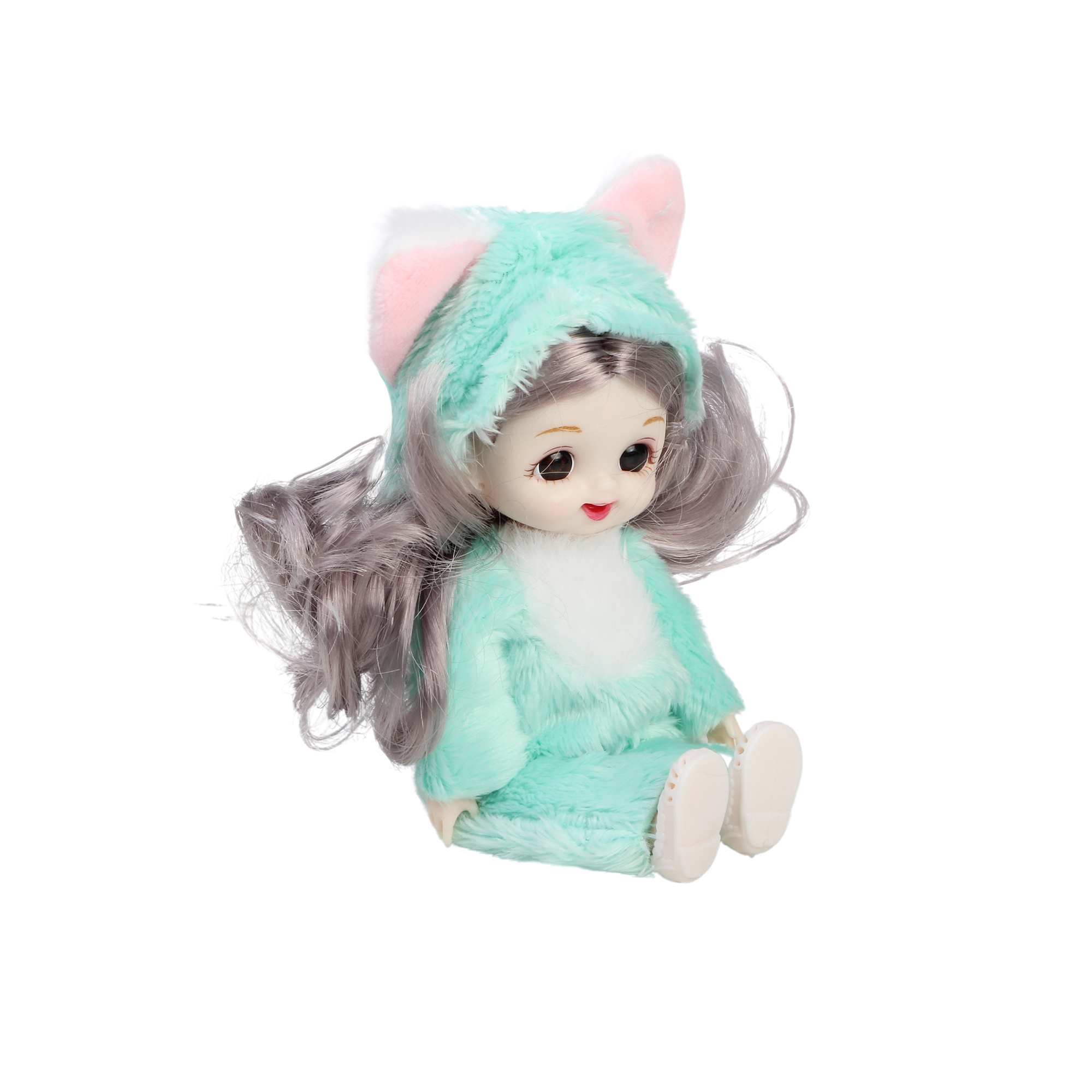 Кукла шарнирная Little Mania Мирабелла 15 см ZW823-VIO - фото 3
