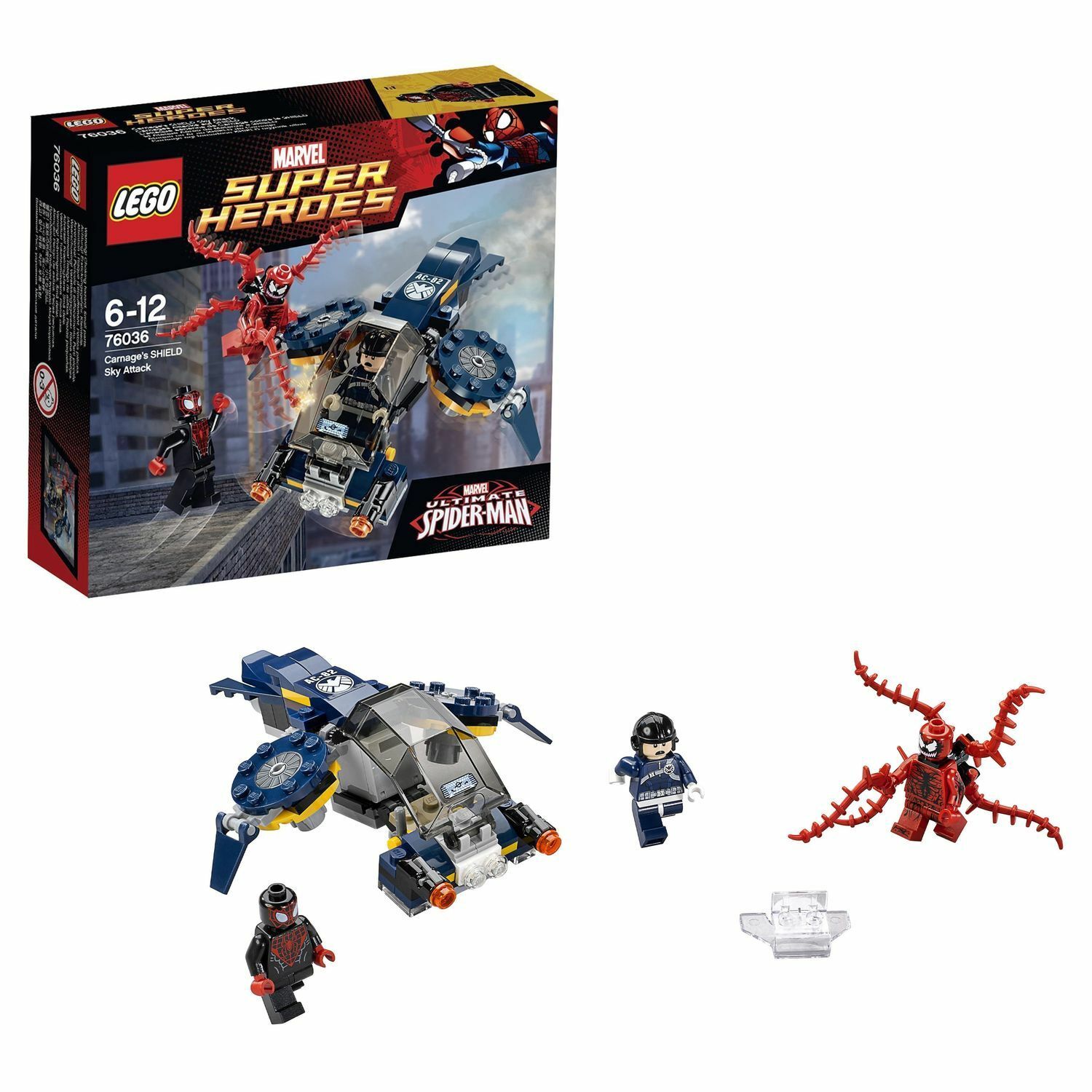 Конструктор LEGO Super Heroes Воздушная атака Карнажа (76036) купить по  цене 1299 ₽ в интернет-магазине Детский мир