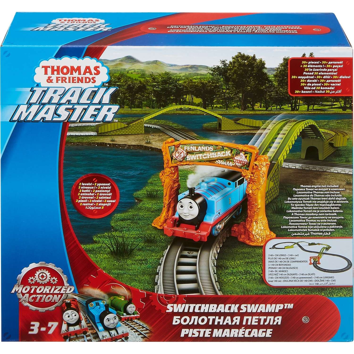 Набор Thomas & Friends Гонка по болоту DVF75 - фото 2