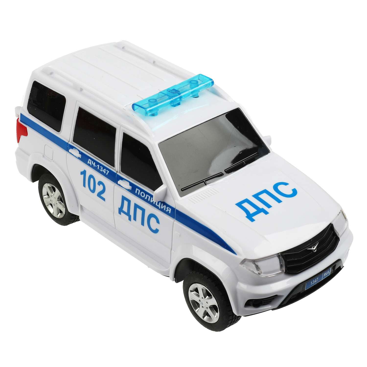 Машина Технопарк UAZ Патриот Полиция 349498 349498 - фото 1