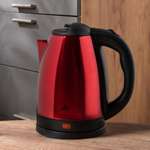 Чайник Luazon Home электрический LSK-1804 металл 1.8 л 1500 Вт красный
