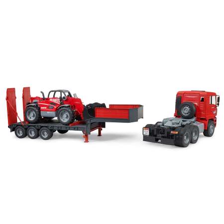 Грузовик Bruder MAN с погрузчиком Manitou 02-774