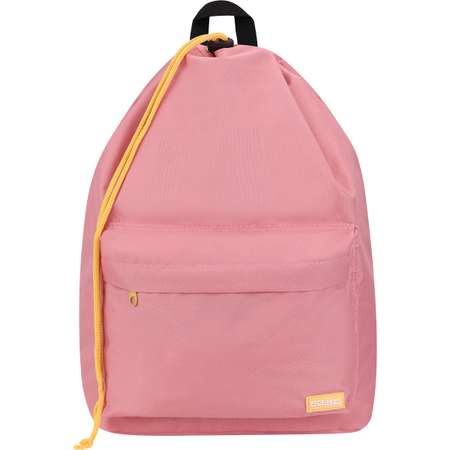 Рюкзак на шнурке Проф-Пресс Rose style цвет розовый размер 26x40x17 см