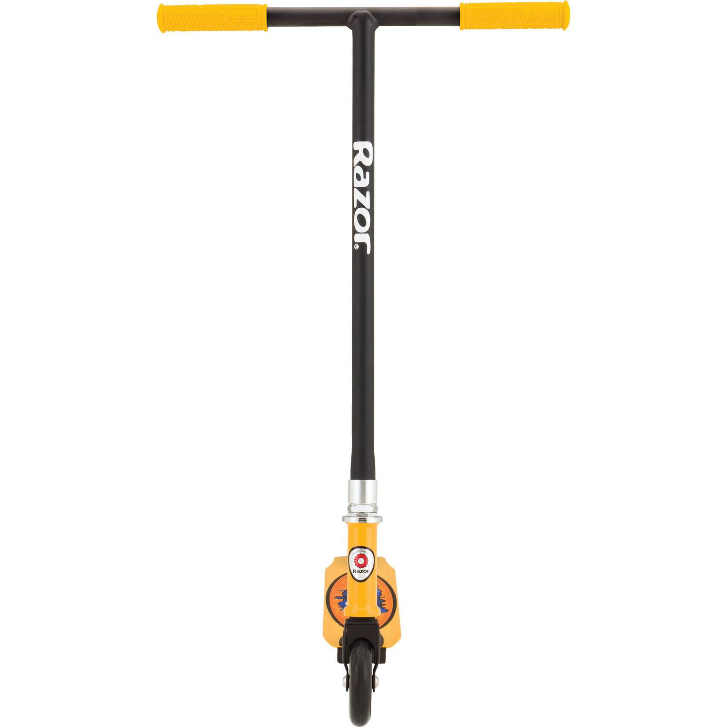 Самокат трюковой детский RAZOR Grom чёрно-жёлтый - для трюков и прыжков экстремальный для начинающих - фото 6