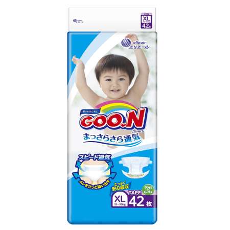 Подгузники Goon XL 12-20кг 42шт