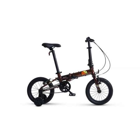 Велосипед Детский Складной Maxiscoo S007 pro 14 бронза