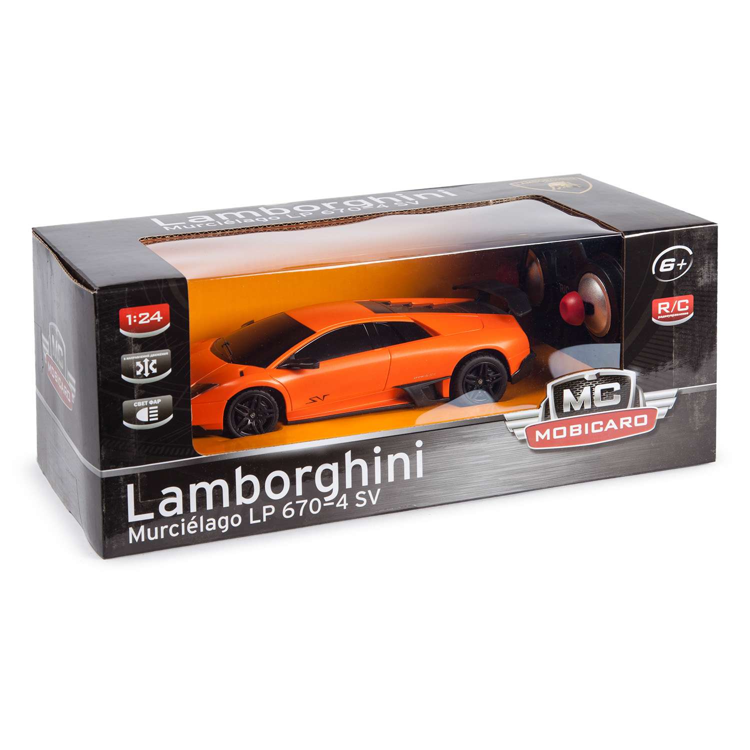 Mашина р/у Mobicaro Lamborghini LP670 1:24 - фото 3