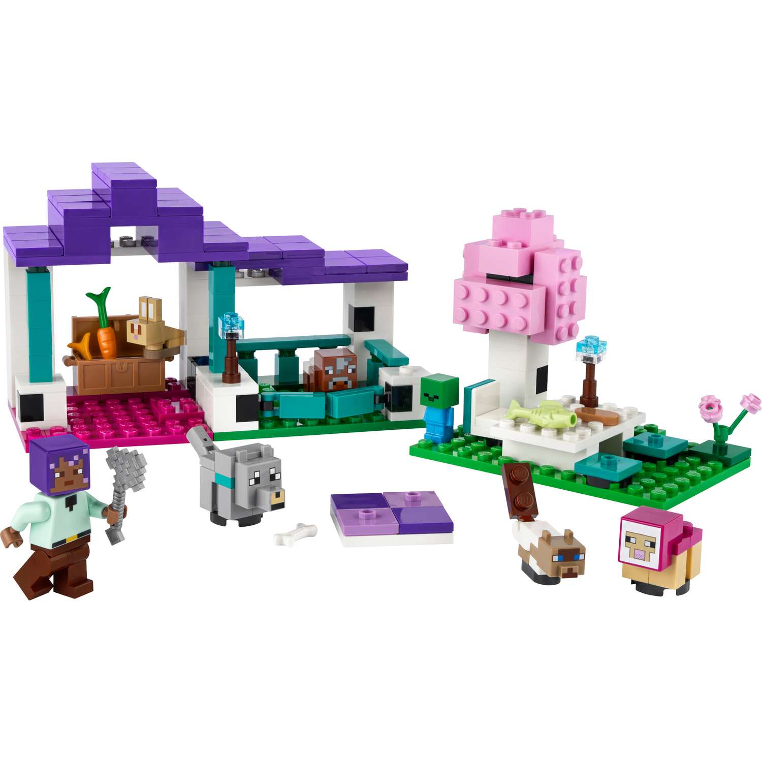 Конструктор LEGO Minecraft Заповедник для животных 21253 - фото 2