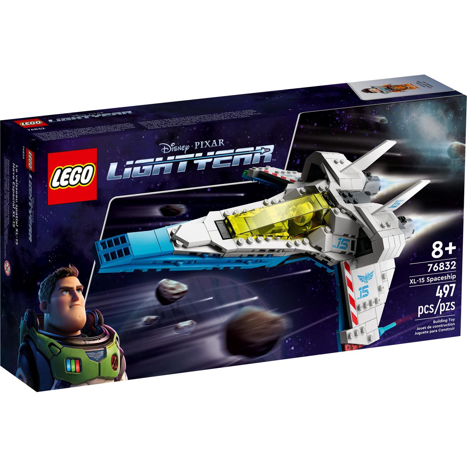 Конструктор LEGO Lightyear XL-15 Spaceship 76832 - фото 1