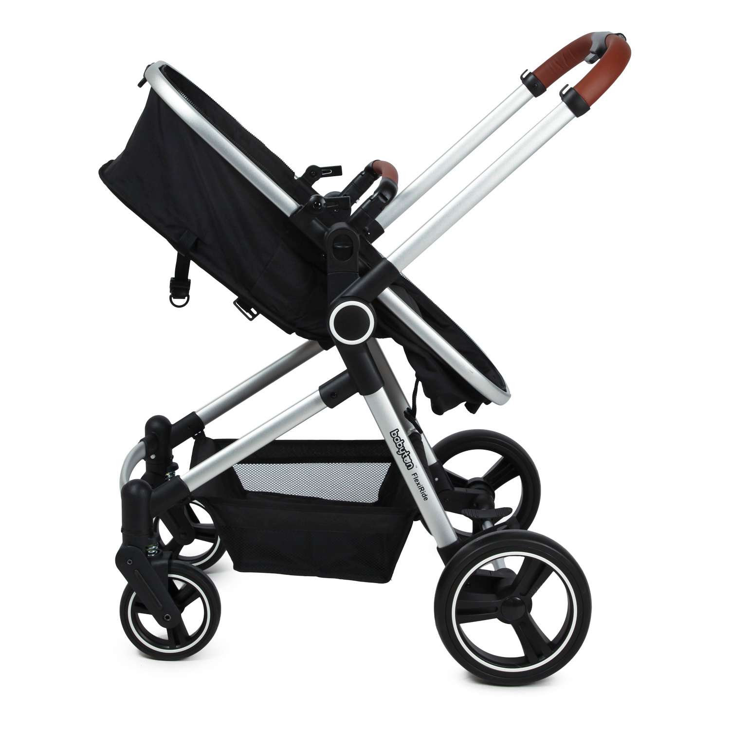 Коляска 3в1 Babyton Flexi Ride Black-Beige - фото 20