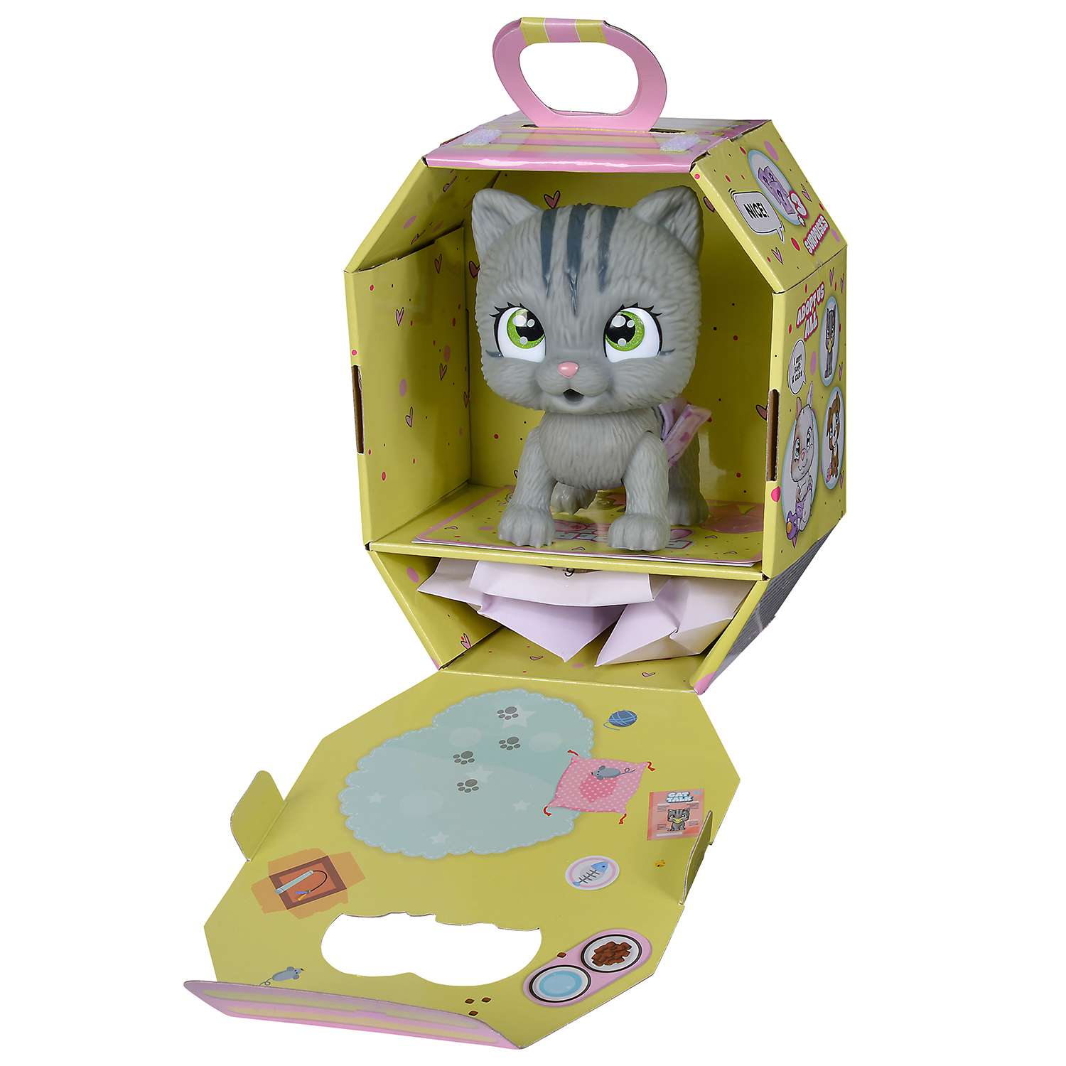 Набор игровой Simba Pamper Petz Котенок с аксессуарами в непрозрачной упаковке (Сюрприз) 5953051 - фото 2