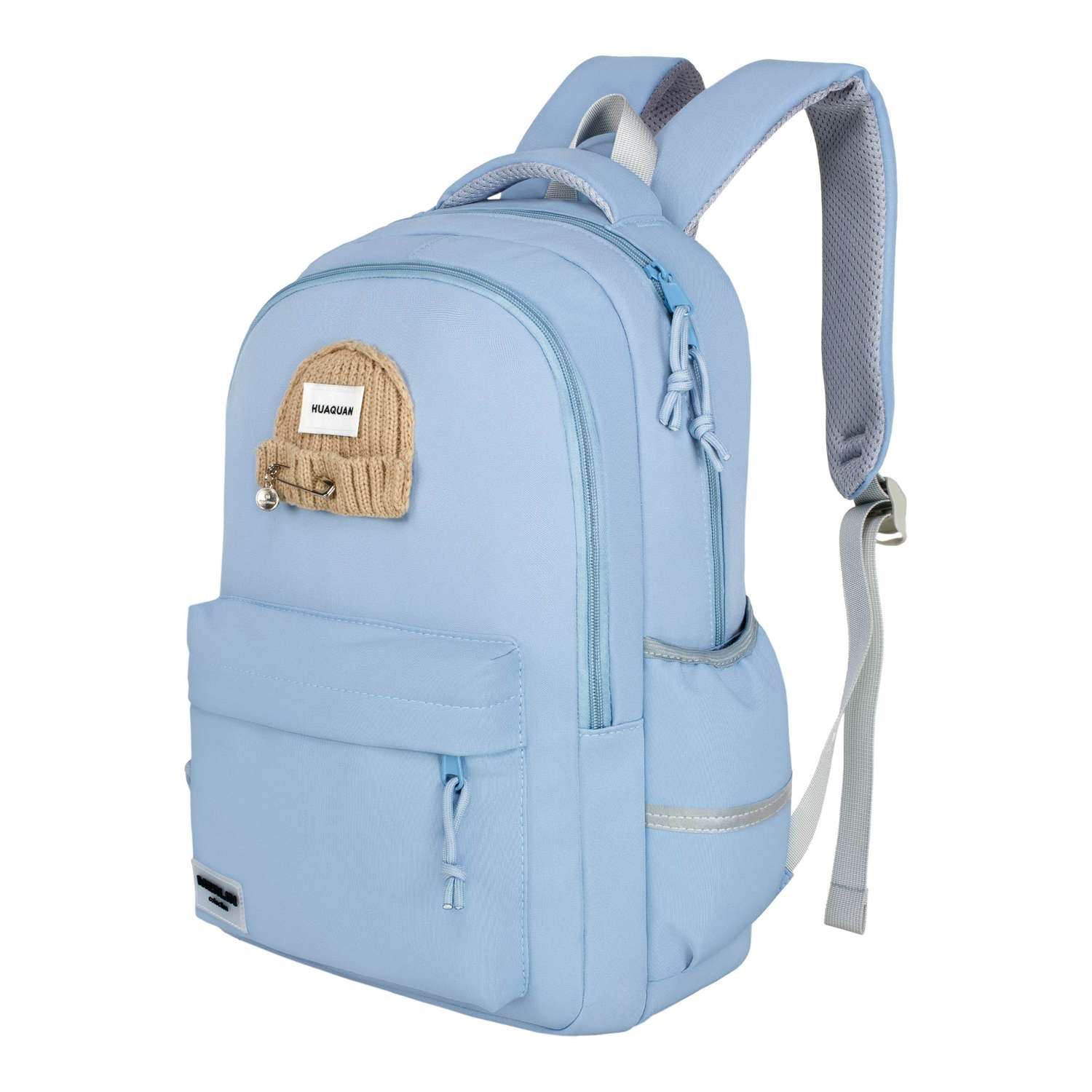 Рюкзак MERLIN M765 голубой - фото 4