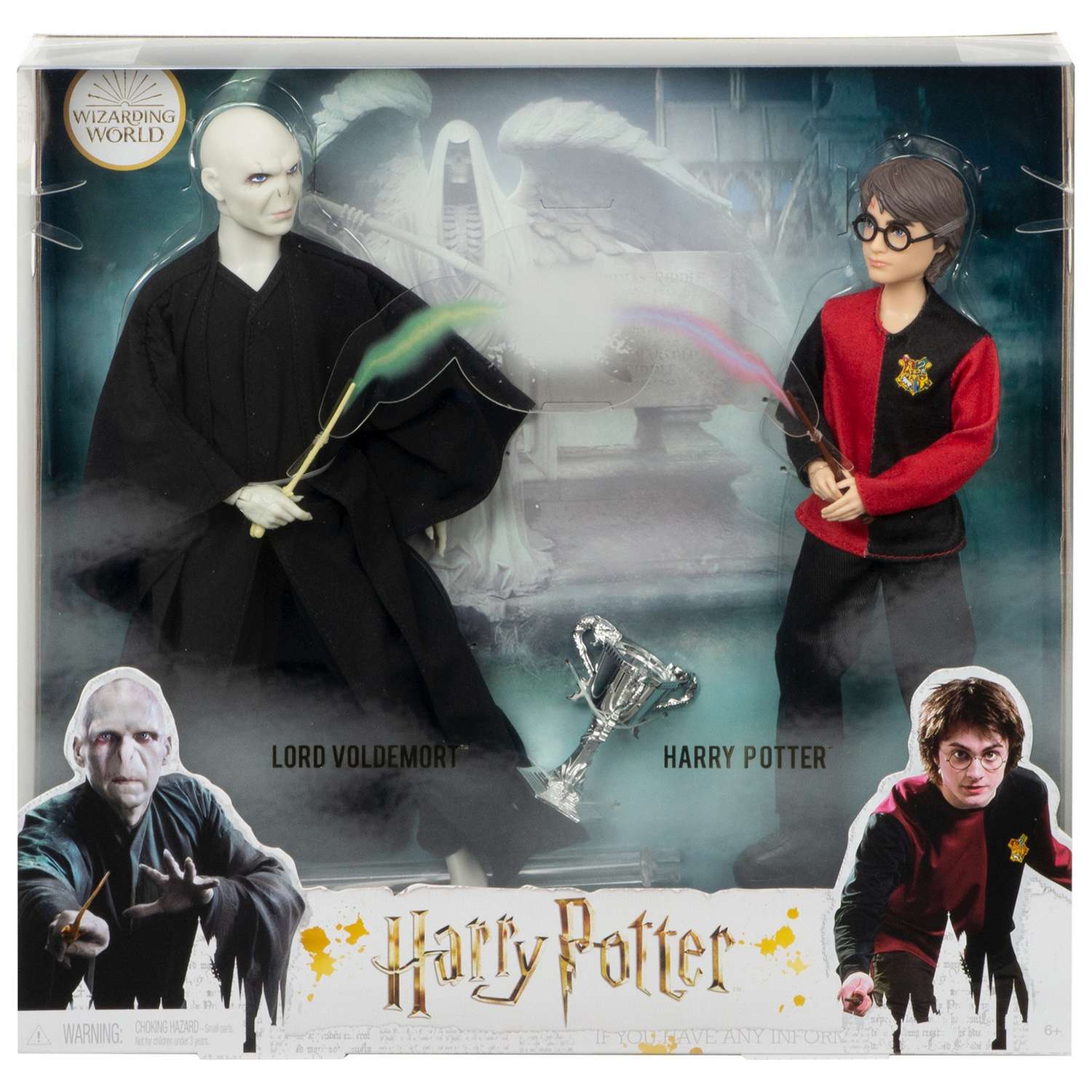 Набор кукол Harry Potter Лорд Волан-де-Морт и Гарри Поттер GNR38 GNR38 - фото 2