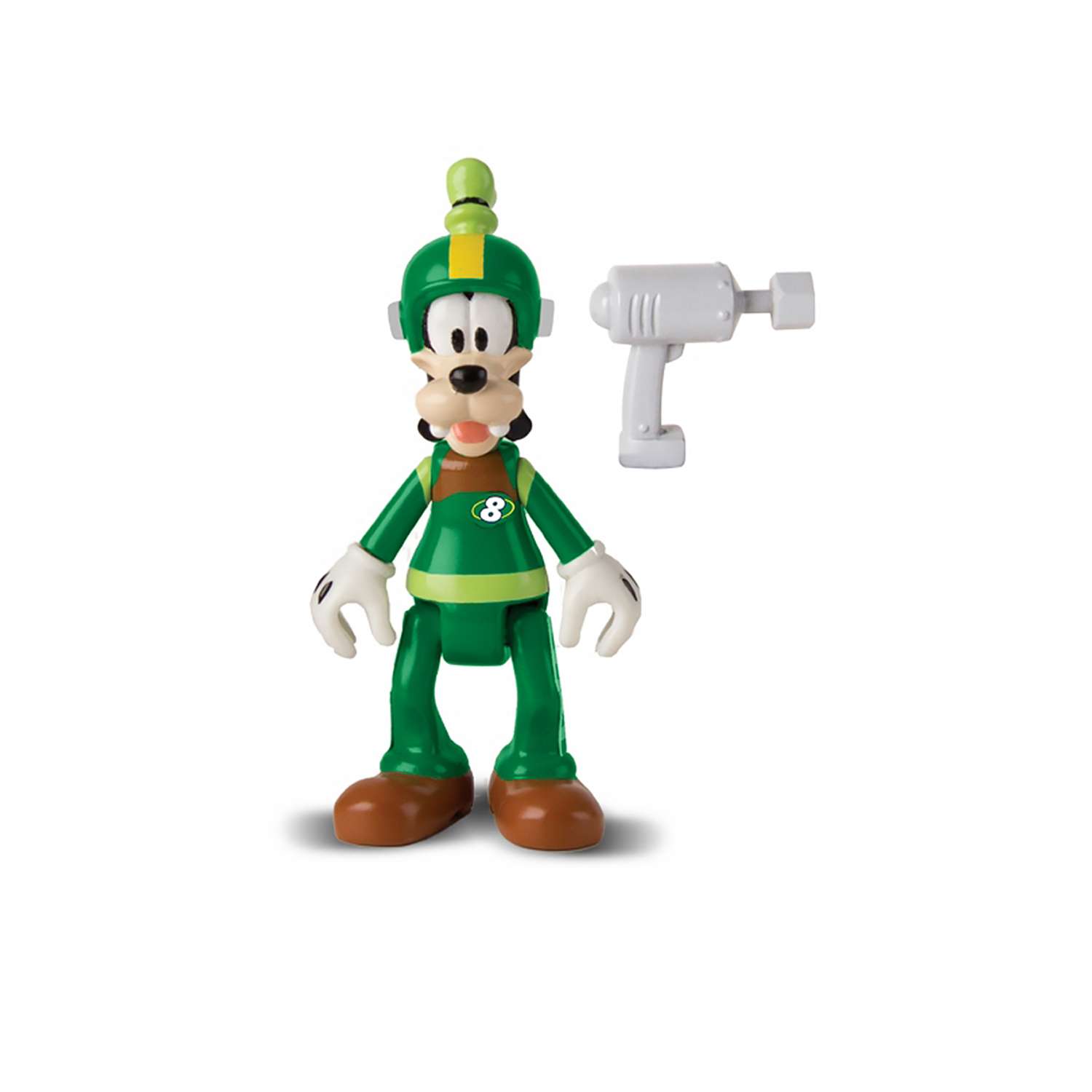 Фигурка Disney Микки и весёлые гонки: Гонщики 8 см зеленый - фото 1