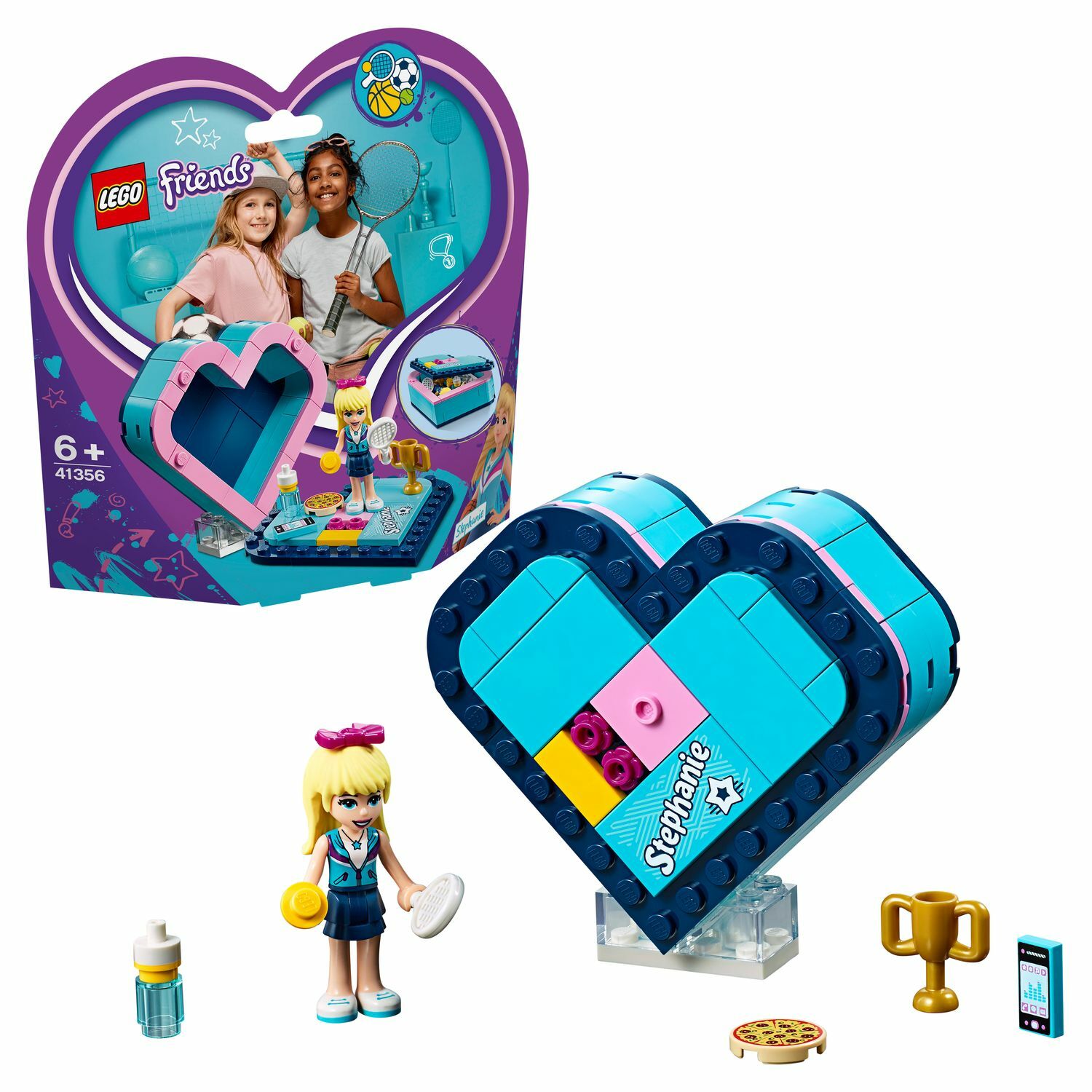 Конструктор LEGO Friends Шкатулка-сердечко Стефани 41356 - фото 1