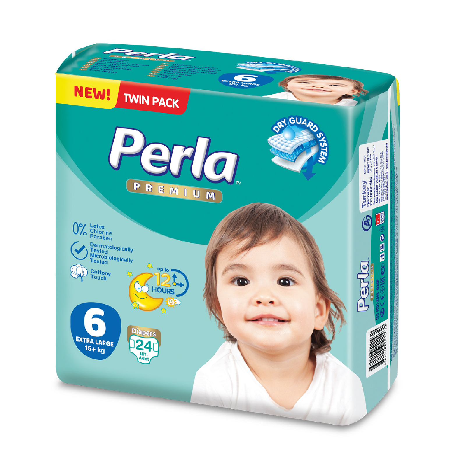 Подгузники Perla 24 шт. 6 - фото 1