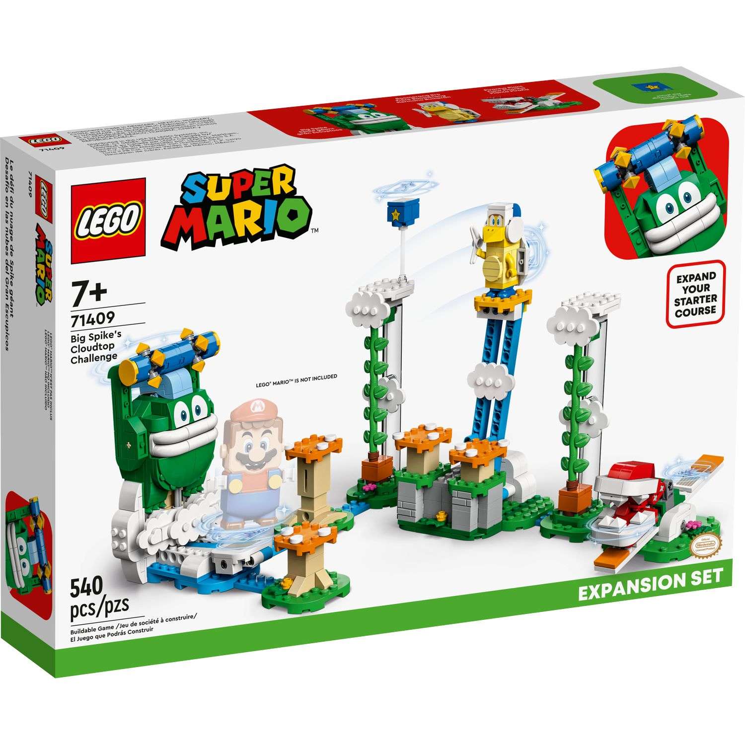 Конструктор LEGO Super Mario Big Spikes Cloudtop Challenge Expansion Set 71409 - фото 2