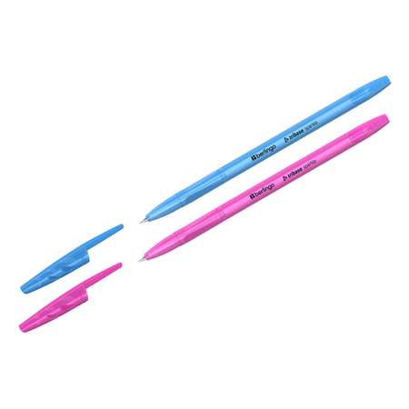 Ручка шариковая Berlingo Tribase Sparkle синяя 0.7мм 50 шт