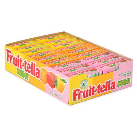 Конфеты жевательные Фруттелла Minni с фруктовым соком 11г в ассортименте