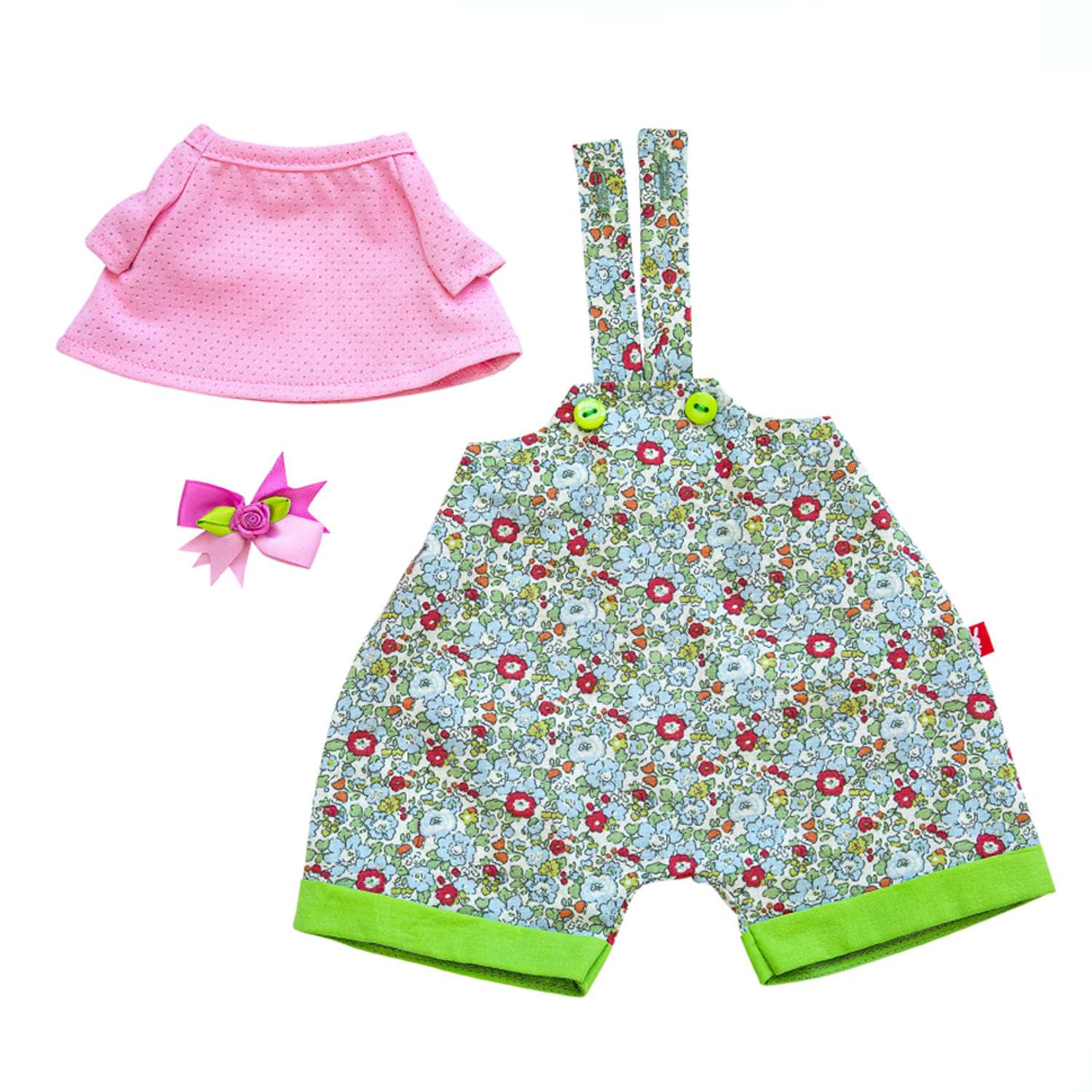 Одежда для кукол BUDI BASA Комбинезон с цветочным принтом для Зайки Ми 32 см OStM-471 OStM-471 - фото 1
