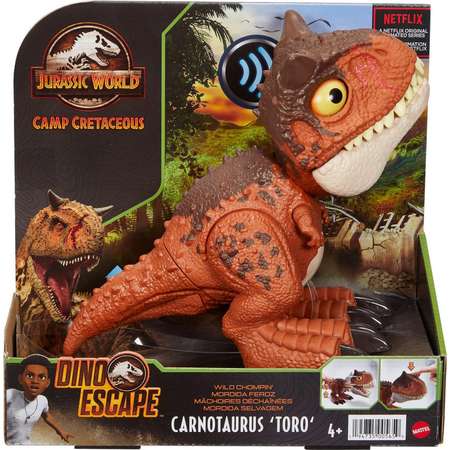 Фигурка Jurassic World Жующий Карнотавр Торо HBY84