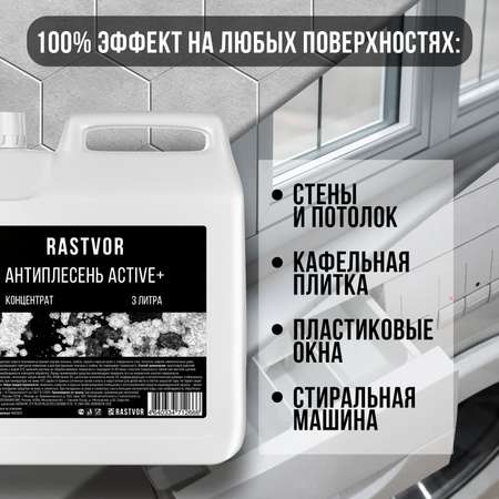 Антиплесень RASTVOR Active+концентрат 3 л