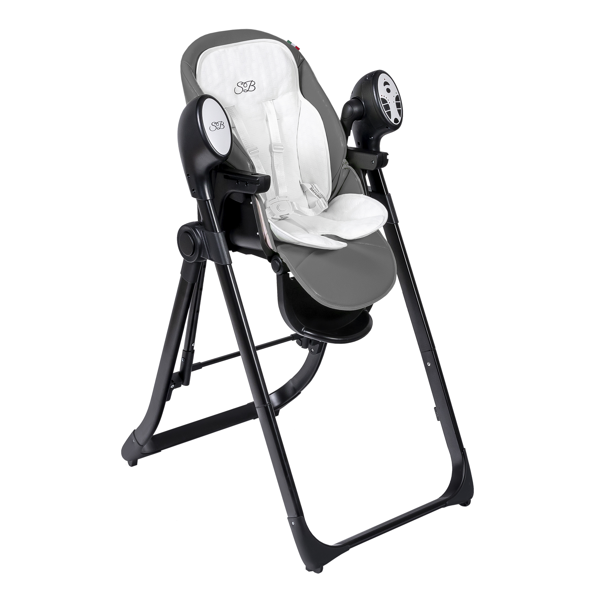 Стульчик для кормления Sweet Baby Fiesta Black-Gray - фото 6