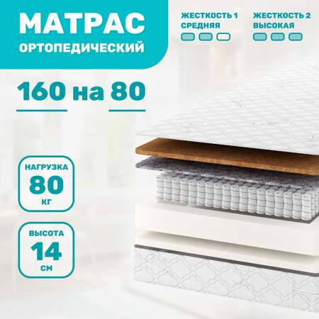 Матрас Капризун Джангл Хард 160х80