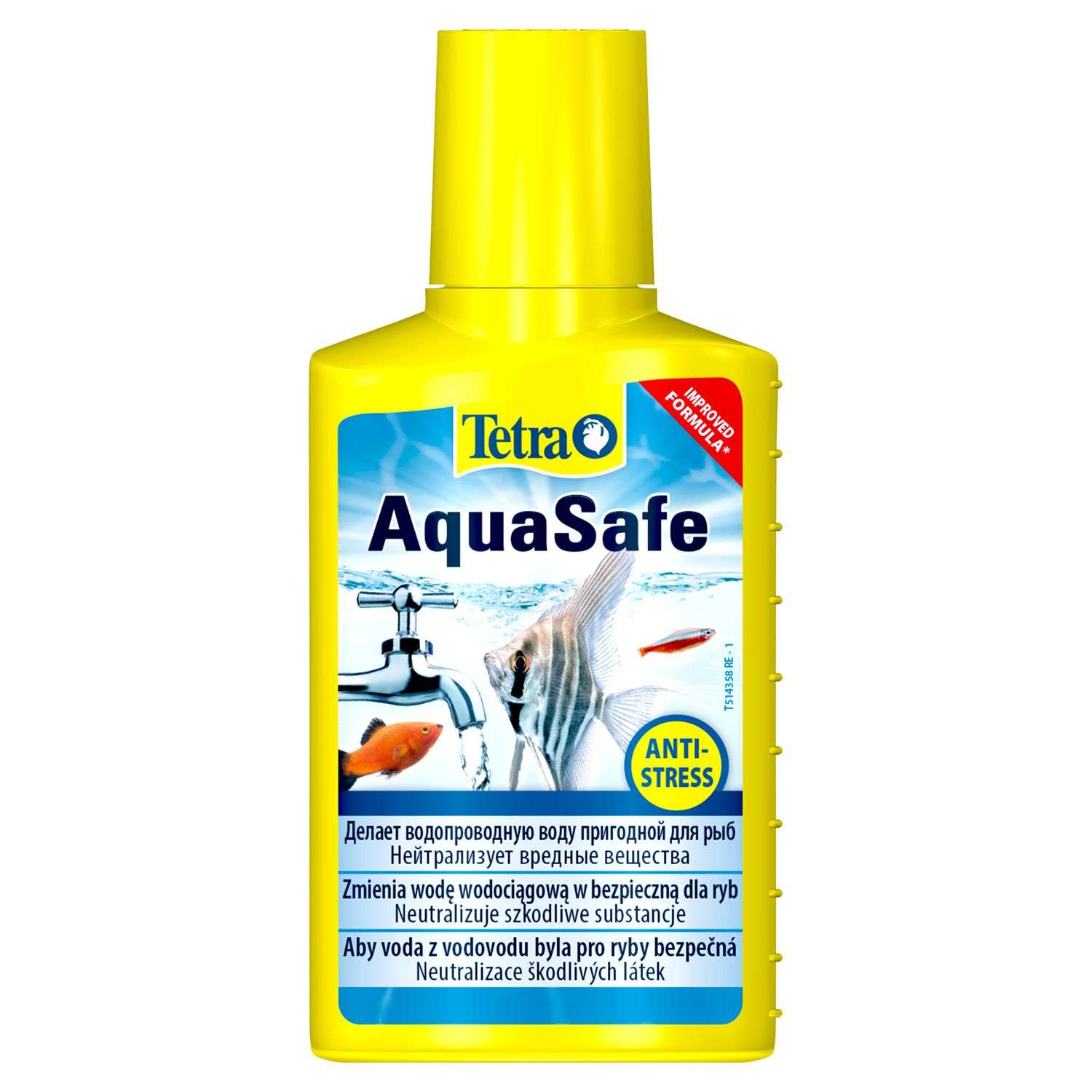 Кондиционер Tetra AquaSafe для подготовки воды аквариума 100 мл - фото 1