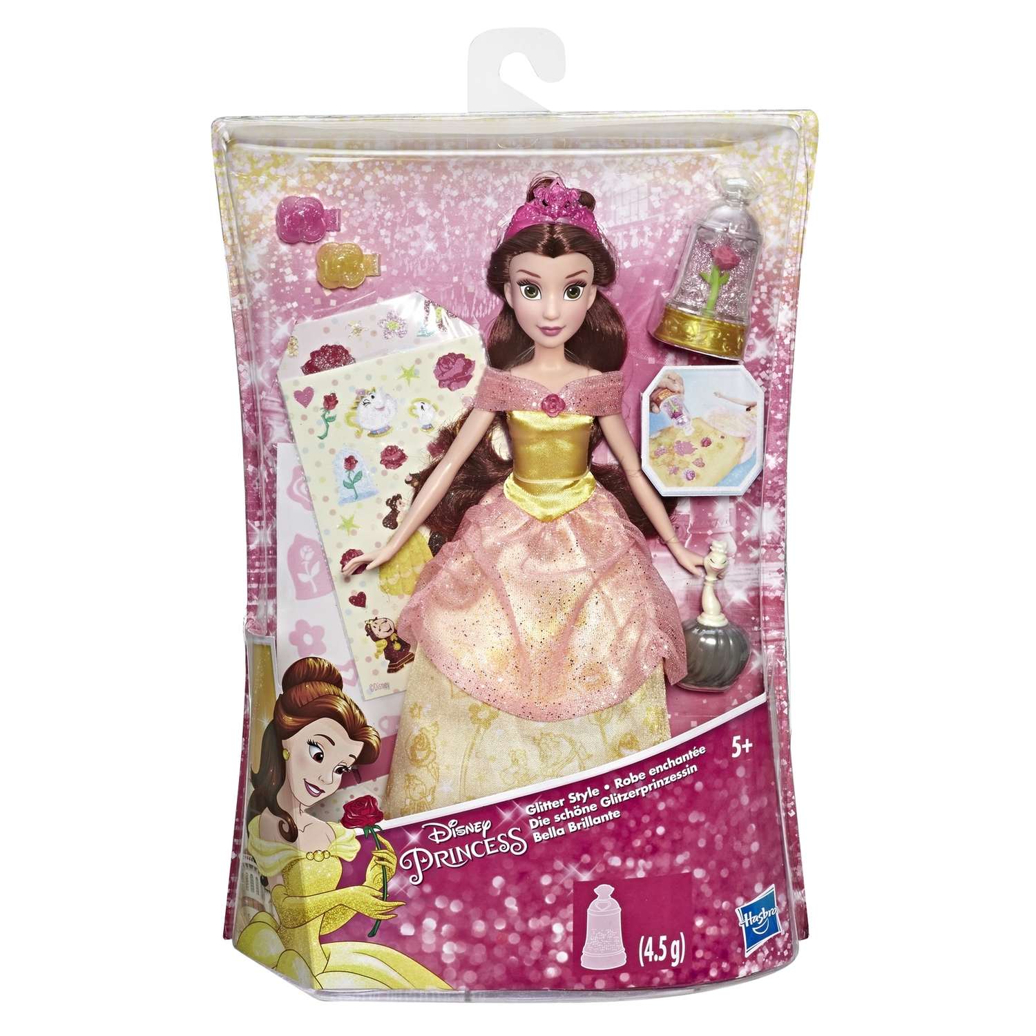 Кукла Disney Princess Hasbro Сверкающая Белль E5599EU4 E5599EU4 - фото 2