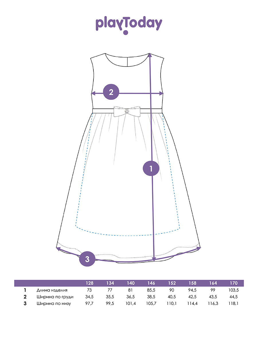 Платье PlayToday 12421545 - фото 6