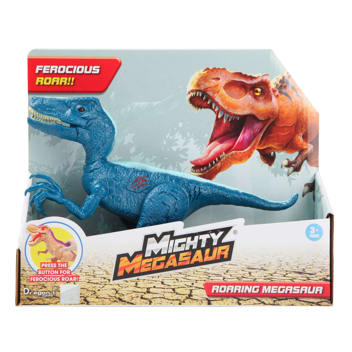 Фигурка Mighty Megasaur Raptor Динозавр 16900A - фото 2