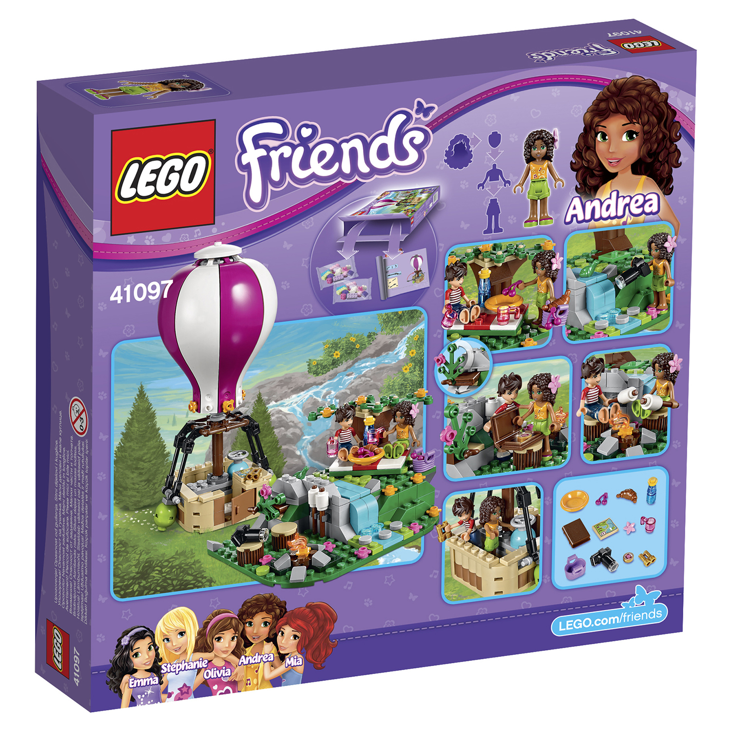 Конструктор LEGO Friends Воздушный шар (41097) - фото 3