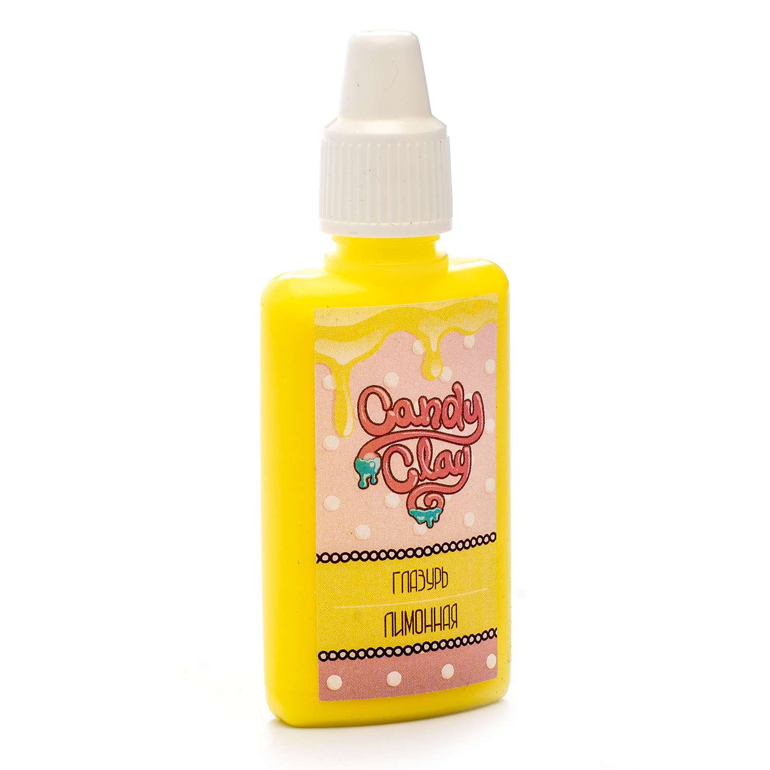 Декоративная глазурь Candy Clay Лимонная - фото 1