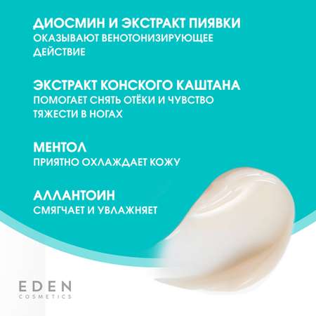 Гель для ног EDEN от усталости и отёков 75 мл