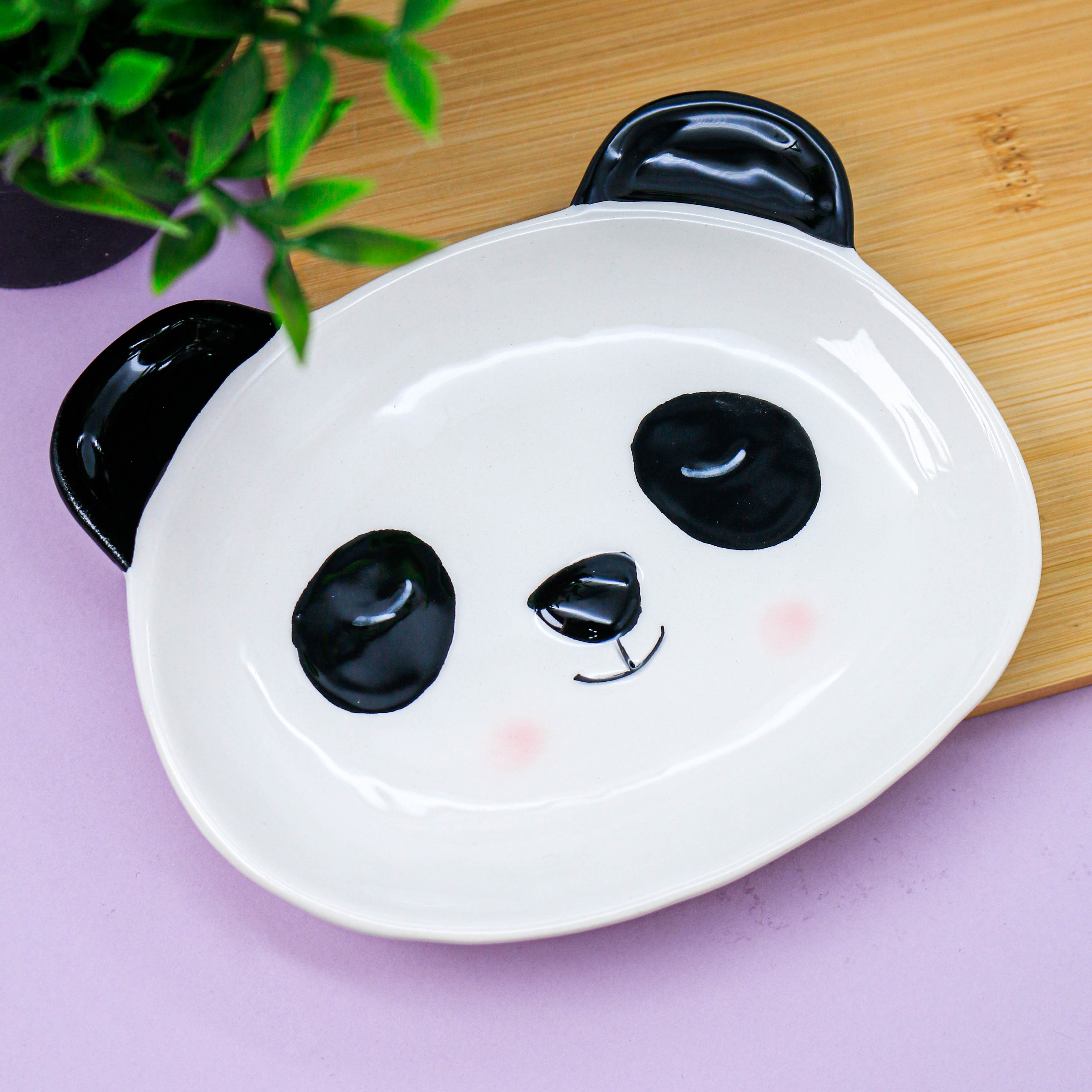 Тарелка керамическая iLikeGift Panda plate - фото 5