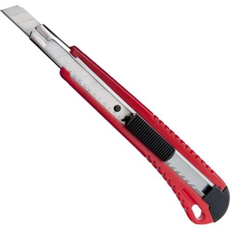 Канцелярский нож Attache 9мм nbsp с фиксатором и металлическими направляющими 7 шт