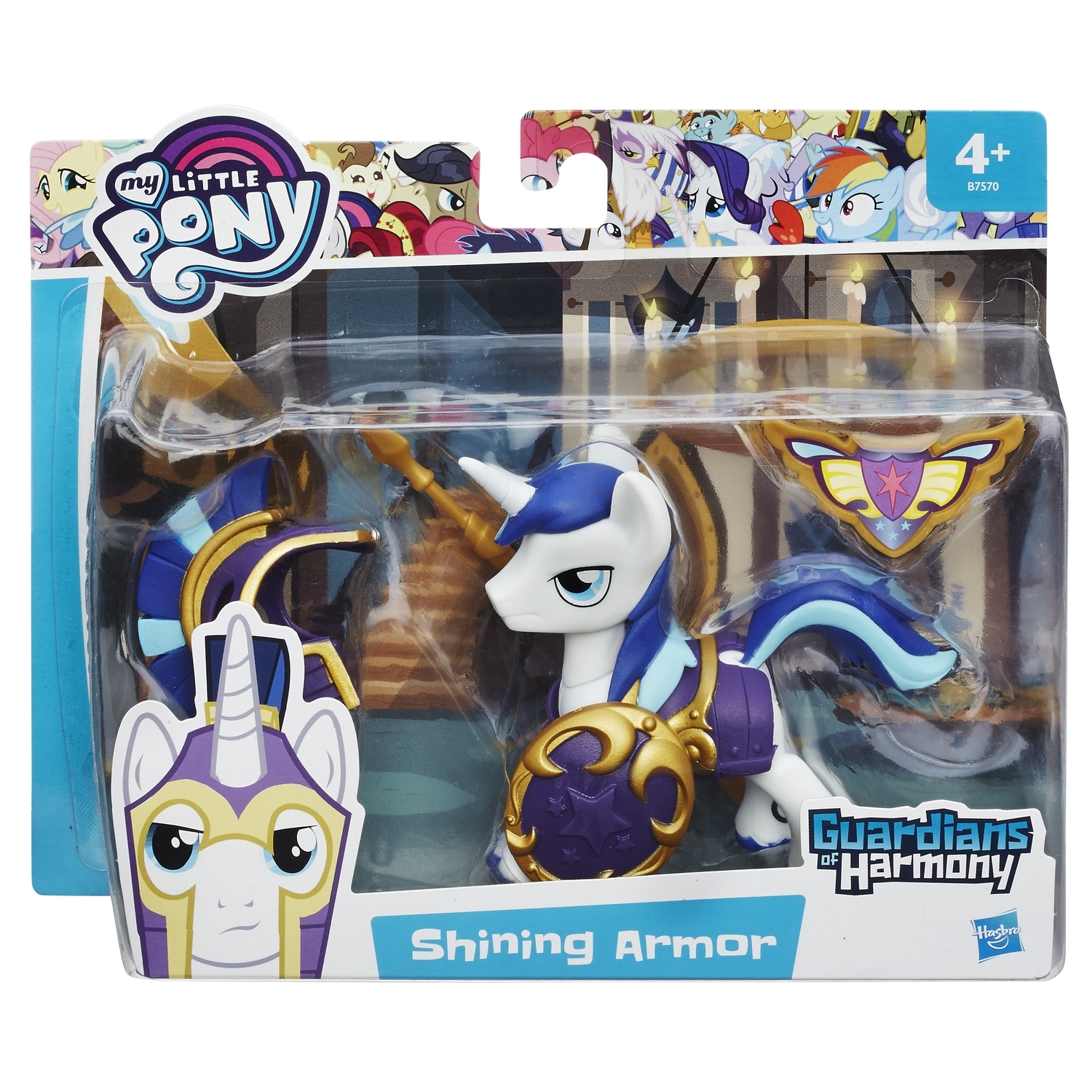 Набор My Little Pony Хранители гармонии Shining Armor B7570 купить по цене  699 ₽ в интернет-магазине Детский мир