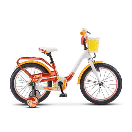 Детский велосипед STELS Pilot-190 18 (V030) красный/желтый/белый