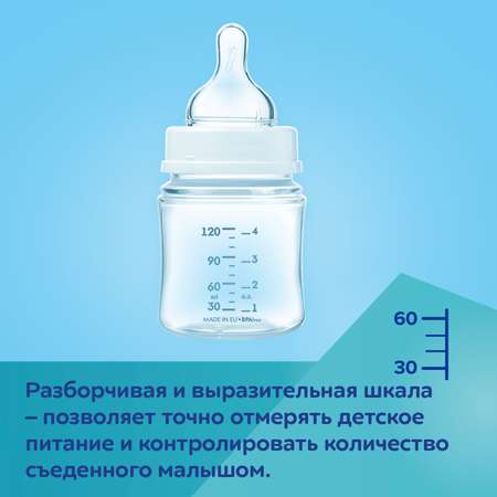 Бутылочка для кормления Canpol Babies EasyStart Royal Baby PP с широким горлышком 240мл с 3месяцев Розовый