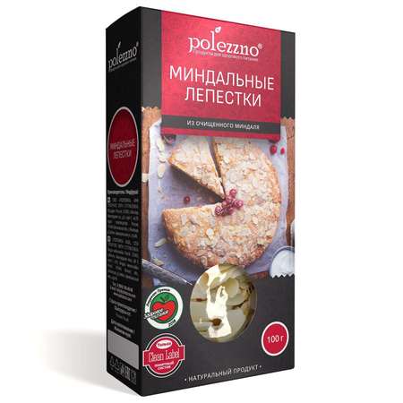 Лепестки Polezzno миндальные 100г