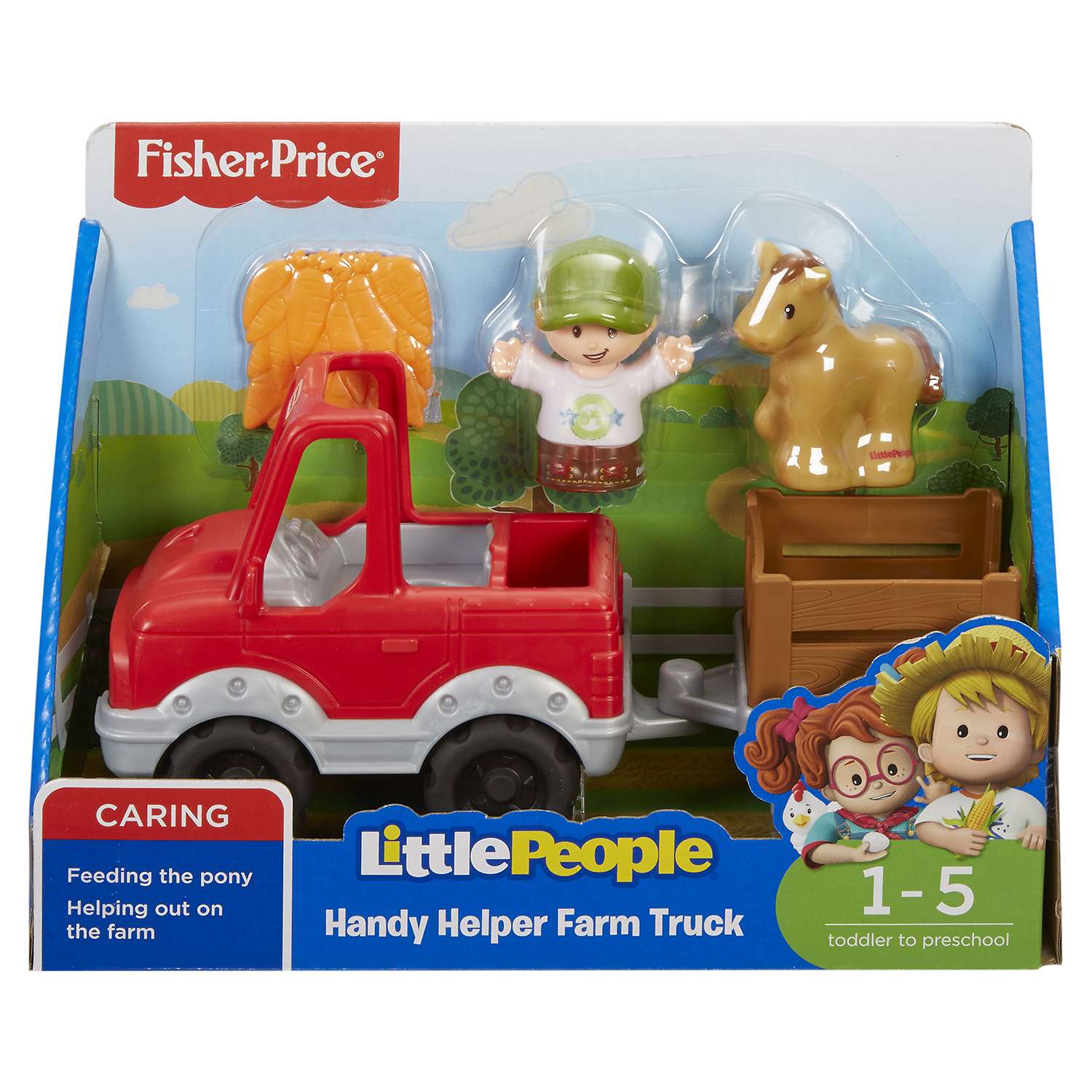 Игровой набор Little People Fisher-Price Handy Helper Farm Truck (FGY05) - фото 2