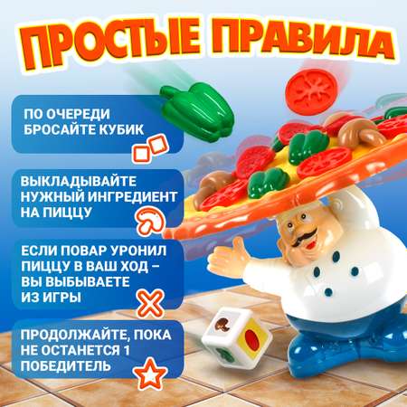 Настольная игра 1TOY Игродром Неуловимая пицца